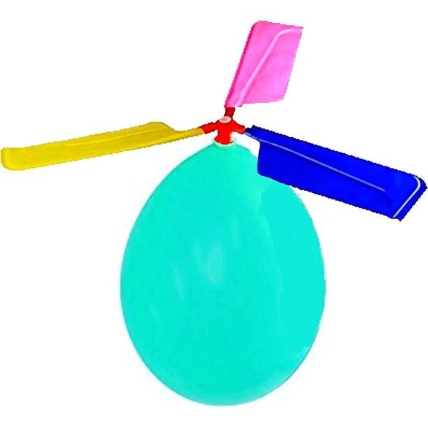 Kids Toy Balloon Helicopter (12 pack), Flying Toys for Boys and Girls