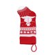thumbnail image 5 of Sacos De Navidad, Gran Apertura Superior Varias Escenas Decorativas Mano De Obra Decoraciones De Navidad Medias Colgantes Encantador Para Chimenea Para Escaleras Para Árbol ANGGREK No, 5 of 8