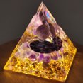 thumbnail image 3 of WDOplteas Pirámide Oro Natural Cristal Curación Energética Adornos Reiki Y Chakras, 3 of 9