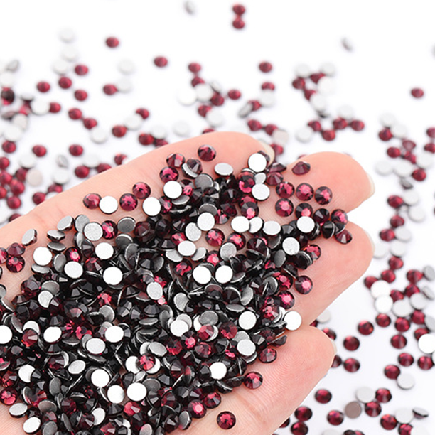 Premium Crystal Rhinestone Flat Nail Art Color (Crystal AB, 16ss) Adepaton CPB-US-CJZ351-6