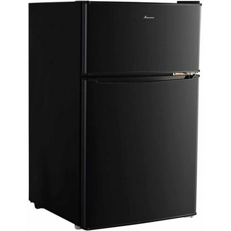 Amana 3.1 cu ft Compact 2-Door Refrigerator, Black