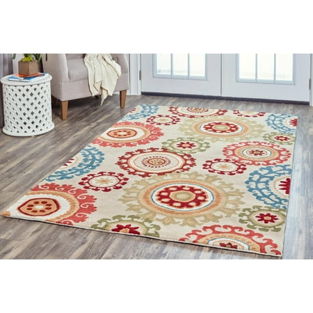 10 X 14 Persian Rug - Rizzy Home CW9387 Natural 10' x 14' Hand-Tufted Area Rug
