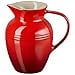 thumbnail image 3 of Le Creuset Stoneware 2-Quart Pitcher, Cherry, 3 of 4