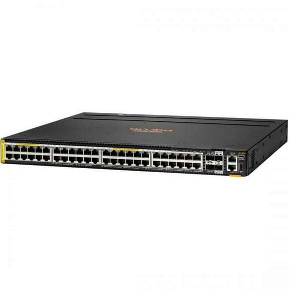 Aruba CX 6300 Ethernet Switch - 48 Ports - Manageable - 5 Gigabit Ethernet, 10 Gigabit Ethernet, 50 Gigabit Ethernet - 5GBase-T, 10GBase-X, 50GBase-X - 2 Layer Supported - Modular - 4 SFP Slots - 2...