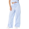thumbnail image 5 of Celebrity Pink Women's and Women's Plus High Rise Pull On Wide Leg Pants, Sizes XS-XXXL, 5 of 5