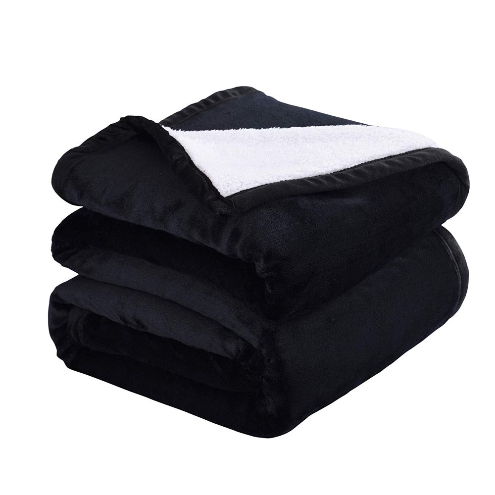 MarCielo Sherpa Blanket Throw Blankets Bed Blankets, Sherpa Fleece