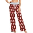 thumbnail image 3 of FREEAMG Women Pajama Pants Patriot Flag Sleepwear Pants Pjs, 3 of 5