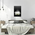 thumbnail image 5 of Canvas Prints Wall Art Lotus Floral Blossom Pictures for Modern Wall Decor Artwork Spirtual Meditation Prints on Canvas Wall Decor for Yoga Room Framed (12x16inch), 5 of 6