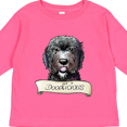 thumbnail image 4 of Inktastic Wb Black Doodle Boys or Girls Long Sleeve Toddler T-Shirt, 4 of 5