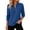 Blue sweatshirt for women, variant on Quarter Zip Ribbed Knit Sweaters Women Round Neck Dressy Casual Pullover Fall Winter Jumper Tops Beige,M