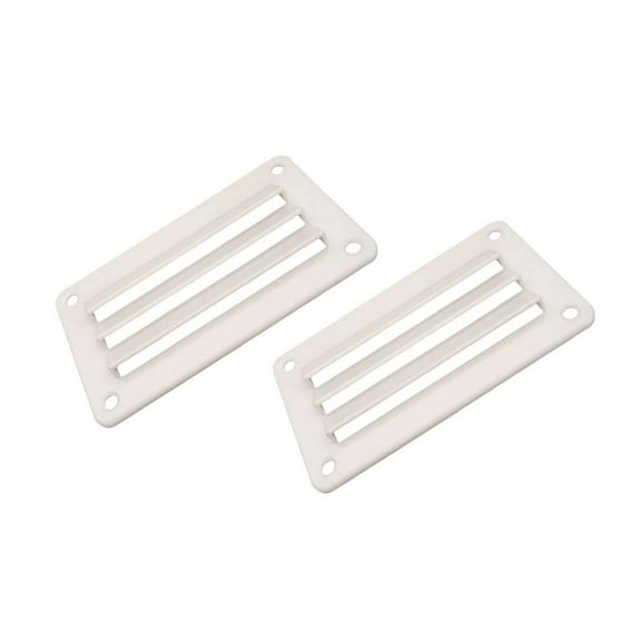 1 Pair RV Air Vent Louver Professional Bathroom Office Ventilation Outlet Grille Louver For Boat Yacht Accessories Exhaust Fan ,Versatile