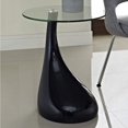 thumbnail image 3 of Modway Teardrop Accent Side Table with Glass Top, Multiple Colors, 3 of 4