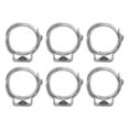 thumbnail image 5 of 20Pcs Hose Clamp Improves Corrosion Resistance Resistance Ability Adjustable Double Wire Hose Clamp for Industrial9.6-11.3mm, 5 of 5