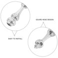 thumbnail image 2 of MOVTOTOP 10pcs Zinc Alloy Railing Post Cap Multi-Functional Furniture Hardware Accessories for Wine Cabinet Cart Glass Fence Decorative Spindle Connectors, 2 of 6