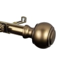 thumbnail image 2 of Domovina Teo 13/16" Single Curtain Rod-Color:Antique Brass,Size:66-120", 2 of 3