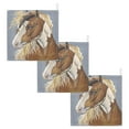 thumbnail image 6 of Coolnut Animal Wild Horse Baby Muslin Washcloths Face Towel, 3 PCS Colorful Burp Cloths Cotton Wipes Infant Wash Cloth for Newborn Boys Girls 12x12 inches, 6 of 6