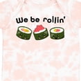 thumbnail image 4 of Inktastic We Be Rollin Cute Sushi Boys or Girls Baby Bodysuit, 4 of 5