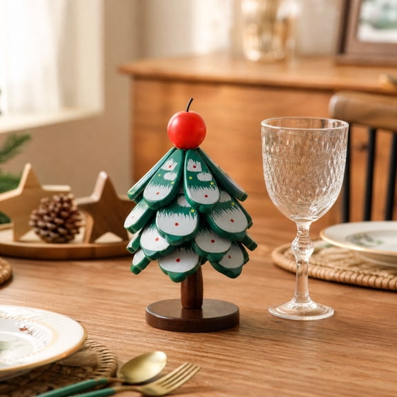 Trovenix Christmas Decorative Table Runner Long Strip Table Scarf For Dining Table Mantel Holiday Party Layout Winter Home Decor