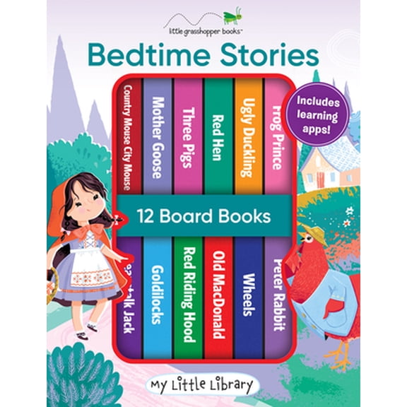 Pre-Owned My Little Library : Bedtime Stories (12 Board Books) (Hardcover) 9781640309999