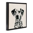 thumbnail image 2 of Stupell Industries Farmhouse Traditional Dalmatian Portrait Black Floating Frame Canvas Art, 18 x 18, by Grace Popp, 2 of 7