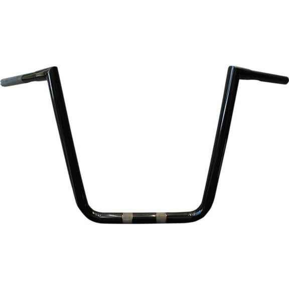 LA Choppers LA-7362-16B 1-1/4in. Hefty Twin Peaks Handlebar - 16in. - Black