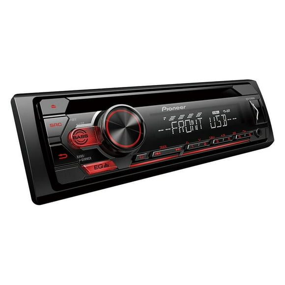 Pioneer - DEH-S1100UB CD receiver features CD Receiver with Pioneer ARC App and USB Control for Certain Android™ Phones