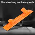 thumbnail image 4 of 40*7*11cm Safety Push Block Double-Handed Plastic Multifunctional Push Handle Stick for Woodworking Carpentry Table Saw Router (Orange), 4 of 9