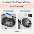 thumbnail image 4 of Washing Machine Cleaner Tablets, 36-Pack (18 Month Supply) for HE/Top/Front Load Washers - Removes Stubborn Pet Hair, Odors, Mold & Residue, Septic Safe & Fragrance Free (36 PACK), 4 of 7