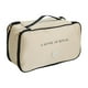 thumbnail image 1 of Organizador de viaje, bolsa para ropa interior, grande, portátil, ligero, para sujetadores, bolsa para cosméticos Beige, 1 of 9