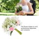 thumbnail image 2 of Lanzamiento de Ramo Simulación Ramo de Boda Hermosa Flor de tenencia Nupcial Decoración de la Boda Boda Ramo romántico Novia Ramos de Novia Ramo de Dama de Honor Flores Artificiales(Rosa) EOTVIA NO, 2 of 4
