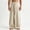 Khaki, variant on Dxzfnsa Men's Cotton Linen Harem Pants Mens Casual Loose Solid Color Trousers Summer Elastic Waist Drawstring Beach Pants with Pockets