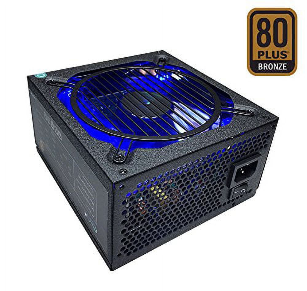 Apevia Signature ATX-SN1050W - Power supply (internal) - ATX - 80 PLUS Bronze - AC 115/230 V - 1050 Watt - active PFC - black sand blasted