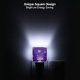 thumbnail image 6 of Honeii Dark Purple Snowflakes Print LED Night Light with Light Sensor, Night Lights Plug Into Wall,Ideal for Bedrooms and Hallways-UK, 6 of 7