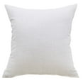 thumbnail image 2 of Funda de almohada de terciopelo para sofá, cómoda y elegante, para 19 pulgadas x 19 pulgadas Blanco 60 x 60cm, 2 of 9