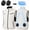 White, variant on Dual Fan Air Conditioned Cooling Vest, Reflective Breathable Sleeveless Cooling Jacket, Portable Heat Relief Vest for Construction Fishing Gardening Outdoor Activities