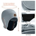 thumbnail image 5 of BASSDASH Soft Fleece 2-in-1 Hat with Ski Mask Ear Flap Fishing Hunting Beanie for Men Women Cold Weather, 5 of 6