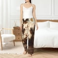 thumbnail image 4 of Balery Butterfly Cow Barrel Pantalones de pijama para mujer, pijamas ultraligeros, pantalones de estar por casa-Medium, 4 of 6