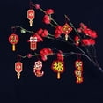 thumbnail image 3 of 2022 Spring Festival Chinese New Year Decoration Potted Plant Pendant Scene Layout Room Decor, 3 of 5