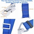 thumbnail image 5 of 1 Pcs Adjustable Climbing Lanyard, Non-Shock Absorbing Lanyard 4 - 6 Feet Outdoor Tree Climbing Belt Restraint Lanyards, Safety Belt Blue, 5 of 6