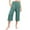 Green, variant on Fengactive Little Girls Loose Capri Pants High Waisted Casual Lounge Pants Capris for Girls with Pockets