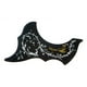 thumbnail image 4 of Pickguard de Guitarra Acústica Hugo 2 Piezas Negro, 4 of 6
