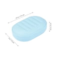 thumbnail image 4 of 8 Pcs Simple Soap Container Plastic Soap Case Travel Outdoor Home Soap Holder, 4 of 5
