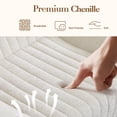 thumbnail image 5 of Kosynda Bean Bag Chair for Adults, Giant Memory Foam Bean Bag Couch with High-Resilience Foam and Armrests, Lounge Floor Sofa for Living Room, Bedroom, White, 5 of 8
