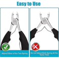thumbnail image 5 of Podiatrist Toenail Clippers, Professional Thick & Ingrown Toe Nail Clippers For Men & Seniors, Pedicure Clippers Toenail Cutters MDD YUG, 5 of 5