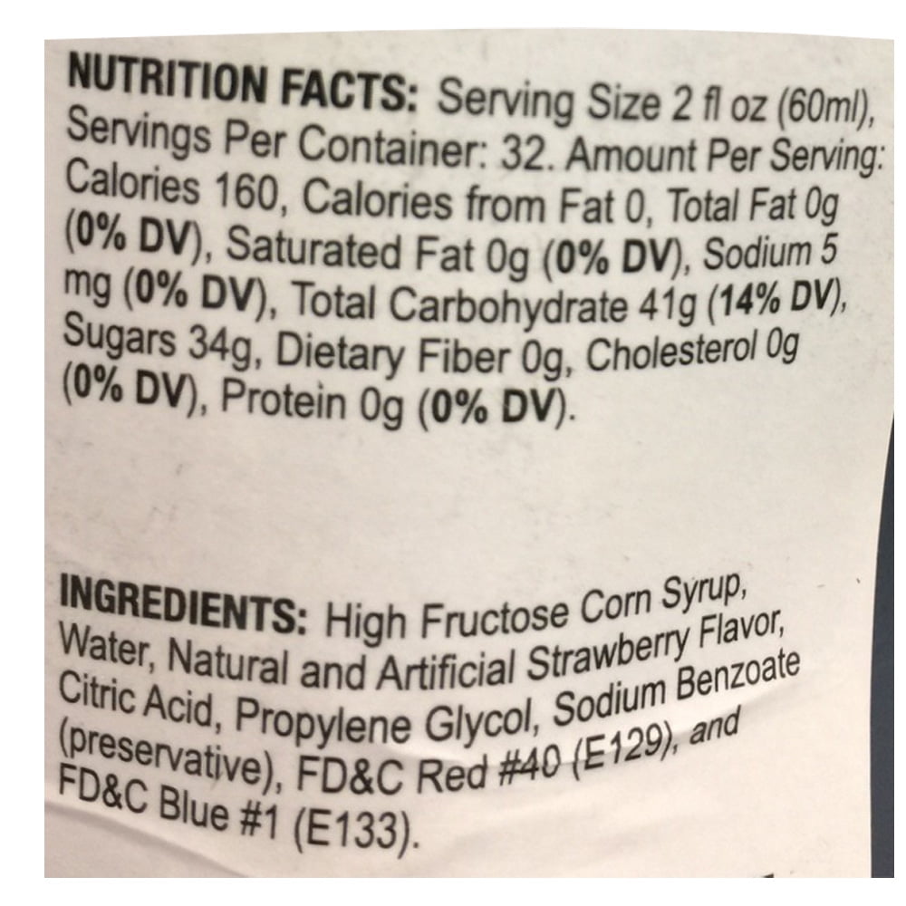 Strawberry Daiquiri Frusheez Slush Mix (1/2 gallon)