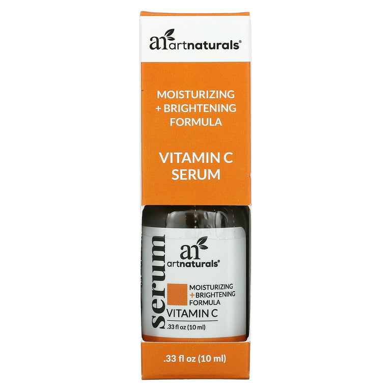 Lot of 4 /Art Naturals Vitamin C Serum Travel Minis /.33 fl oz 10ml / NIP  Sealed