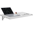 thumbnail image 1 of VEVOR Wall Mounted Floating Folding Table Laptop Desk Home Office 31.5x15.75 in, 1 of 9