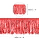 thumbnail image 2 of Uxcell 5 yardas de fleco de lentejuelas rojas de 4", trim de borlas de bricolaje, (14.7 pies/4.5m), 2 of 6
