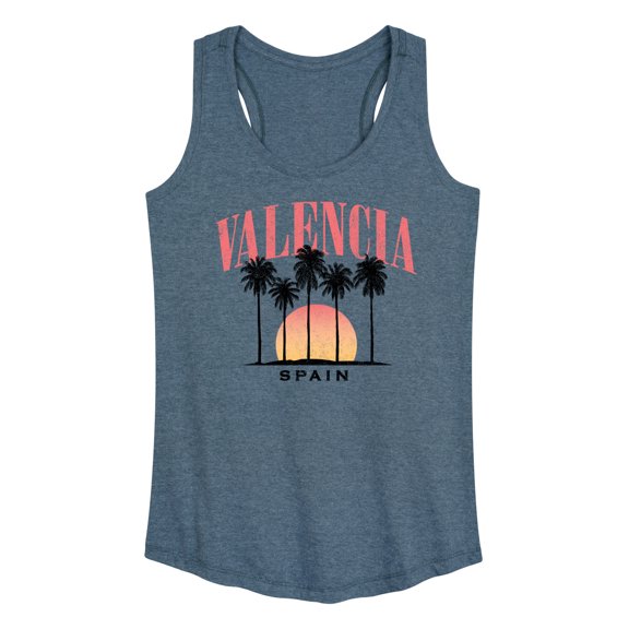 Instant Message - Valancia Spain - Women's Racerback Tank Top