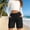 c0702-ac3 Black, variant on Girls Cargo Shorts High Waisted Casual Summer Shorts with Pockets Daily Vacation Outdoor Travel Everyday Wear Plus Size Lightweight